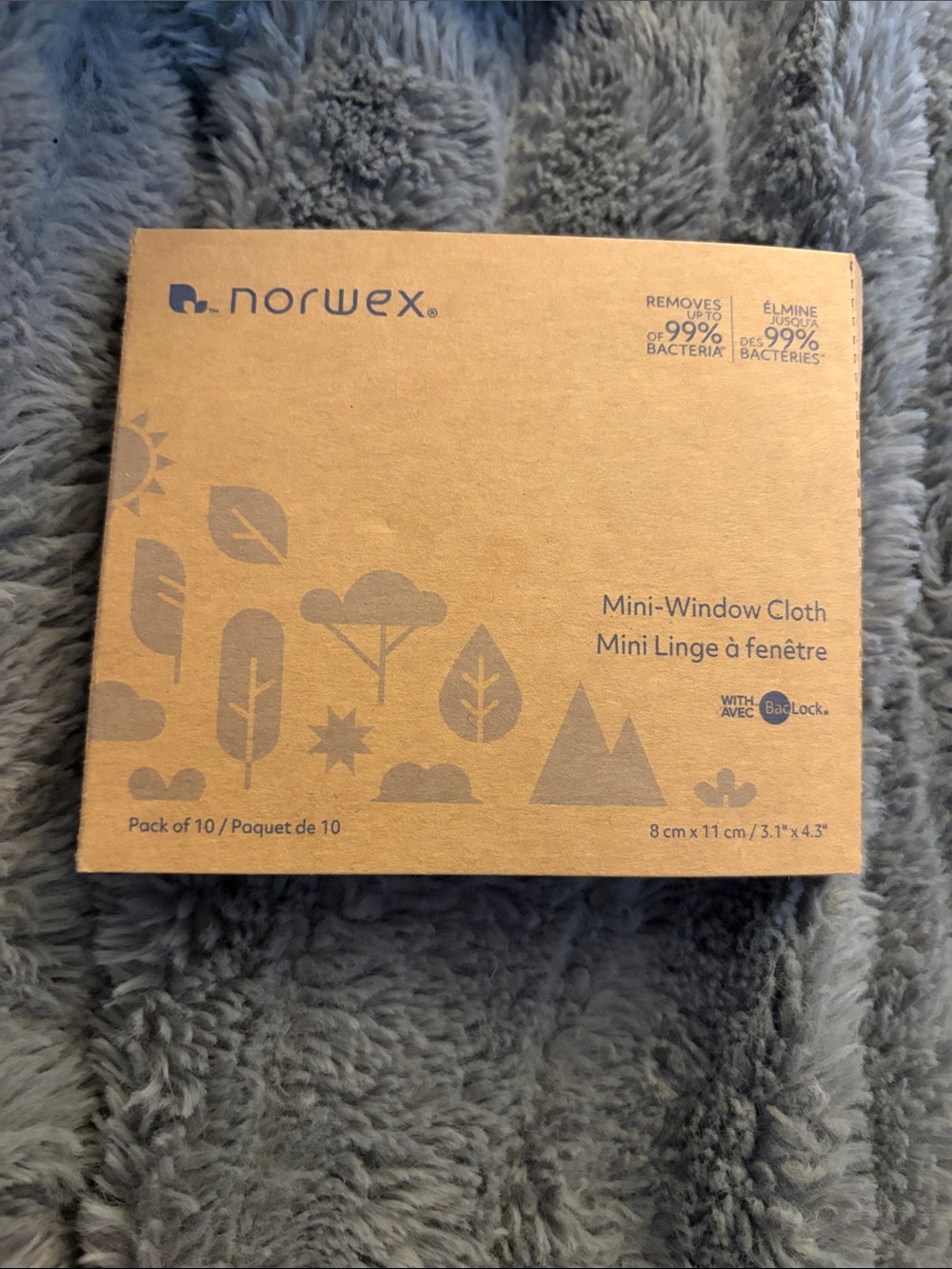 Norwex Mini-Window Cloths - 10 pack